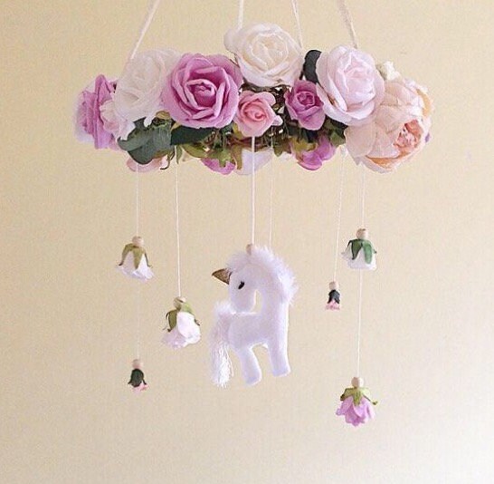 Unicorn Flower Mobile