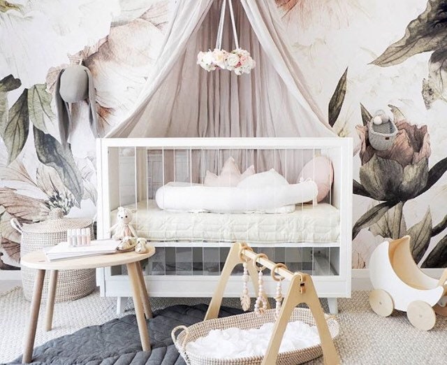 Flower Mobile in Pinks & Whites