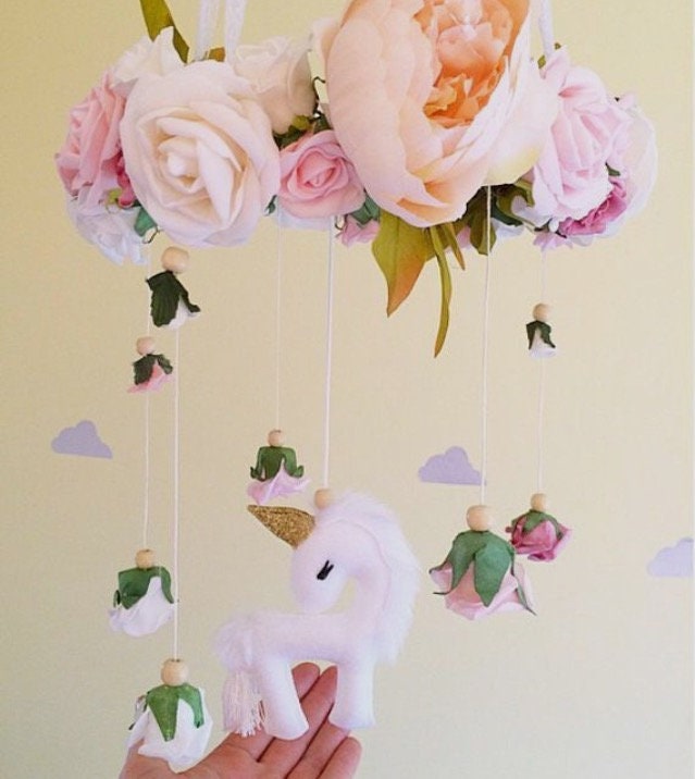 Unicorn Flower Mobile
